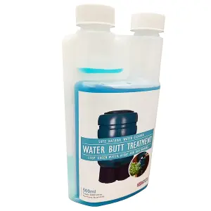 Natural Non Toxic Water Butt Treatment Cleaner UV Blocker Prevents Green Water Algae Growth & Soap Scum Wildlife Safe