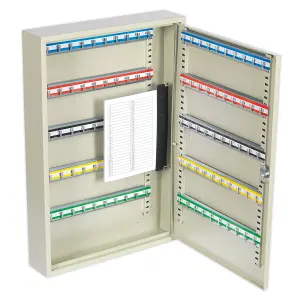 Sealey Key Cabinet 100 Key Capacity Numbered With Corrosion Resistance SKC100