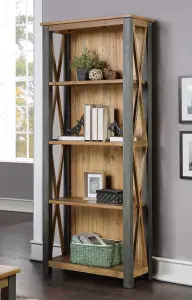 Urban Elegance - Reclaimed Tall bookcase