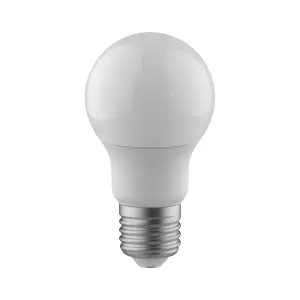 Diall E27 4.2W 470lm White A60 Warm white LED Light bulb, Pack of 3