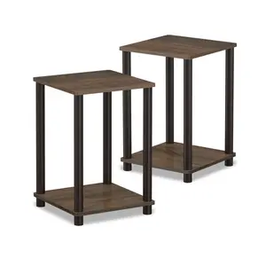 Sellersburg Side Table (Set of 2) Walnut/Brown