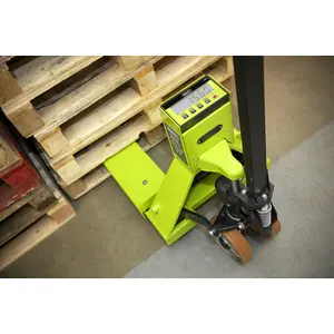 2500kg Heavy Duty Pallet Truck with Scales and LCD Display for Precision Weighing