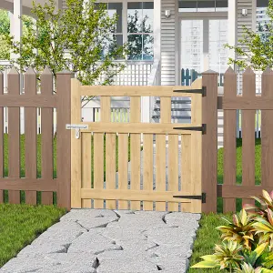 90x90cm Outdoor Garden Wooden Gate Fence Patio Gate