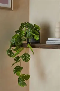 Next Green Artificial Trailing Monstera Plant - Green