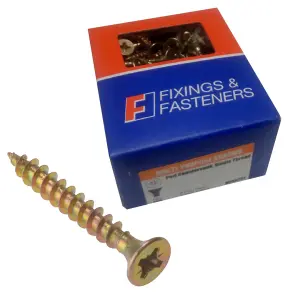 Forgefix Multi-Purpose Pozi Screw 5.0 50 10 x 2 Hardened Steel 200 Box MPS550Y