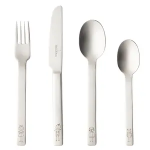 One 4 Piece Cutlery Set, Service for 1