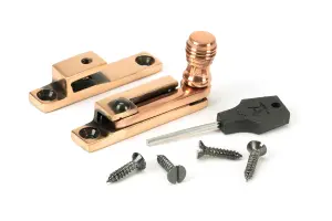 From The Anvil Polished Bronze Prestbury Quadrant Fastener - Narrow