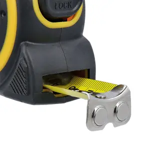 TOUGH MASTER Tape Measure AUTOLOCK with 25mm Magnetic Blade Metric / Imperial - 5 Metres (TM-MT525A)