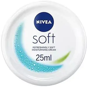 Nivea Soft Moisturising Cream For Face, Hands And Body, 25Ml