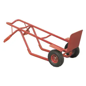 Sealey Sack Truck With Pneumatic Tyres & Handgrips 300kg Capacity CST999