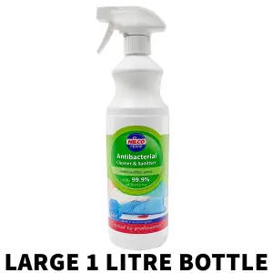 Nilco Anti Bacterial Fast Drying  Multi Surface Cleaner & Sanitiser Spray 1L x6