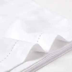 Homescapes White Cotton Round Tablecloth 178 cm