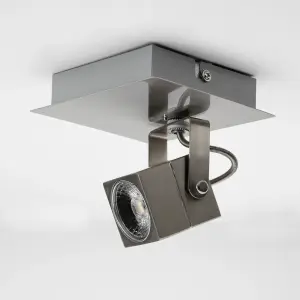 Arden 5W Led Brushed Chrome Spotlight by Arlec