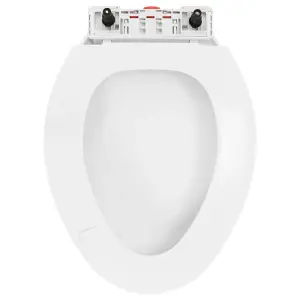 Soft-close Toilet Seat with Quick-release Design White