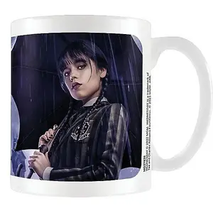 Wednesday Dark Side Mug Black/Grey/White (One Size)