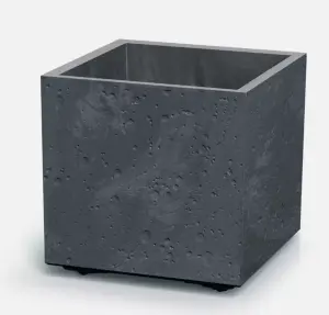 Plant Flower Pot Concrete Square Planter Inner Pot Garden Patio Home Marengo Square - Large