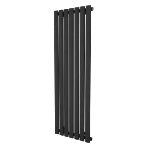 Agadon Neo Designer Radiator 1200 x 410 mm Textured Anthracite - 2021 BTU - 10 Years Guarantee