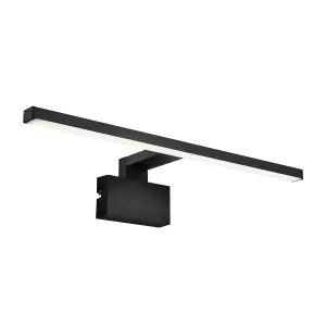 Nordlux Marlee Indoor Bathroom Wall Light in Black (Height) 3.8cm