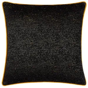 Paoletti Galaxy Chenille Piped Feather Filled Cushion