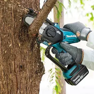 Makita DUC101Z Cordless Brushless Pruning Saw 18V Body Chainsaw 100mm + Bag