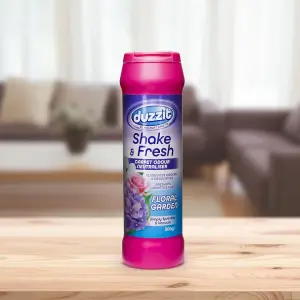 Duzzit Carpet Odour Neutralizer Shake & Fresh Floral Garden 500gm