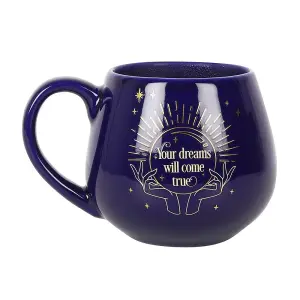 Something Different Fortune Teller Colour Changing Mug Blue (One Size)