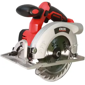 Excel 18V Cordless Circular Saw 165mm with 1 x 5.0Ah Battery Charger & Excel Bag EXL10124