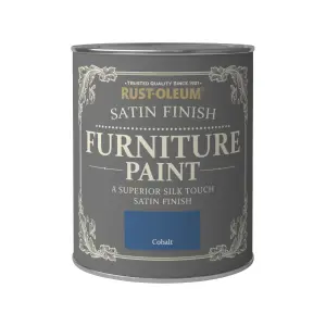 Rust-Oleum Interior Cobalt Satinwood Furniture paint, 750ml