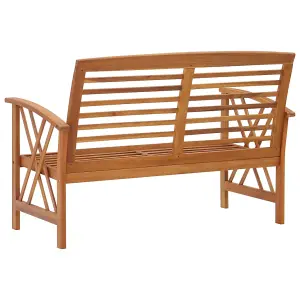 Berkfield Garden Bench 119 cm Solid Acacia Wood