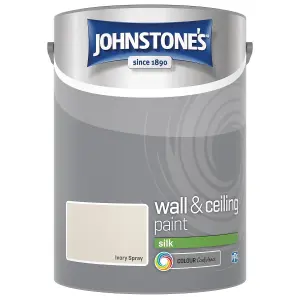 Johnstone's Wall & Ceilings Silk Paint Ivory Spray  5L