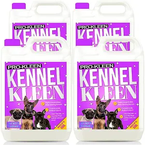 Pro-kleen Kennel Kleen - Disinfectant, Cleaner, Sanitiser & Deodoriser - Concentrated Formula Kennel Cleaner 20L Lavender