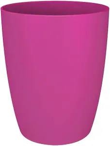 Elho Brussels Orchid High 12.5cm Plastic Plant Pot in Cherry Red