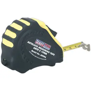 5m Autolock Tape Measure with Composite Case and Belt Clip - Durable and Precise