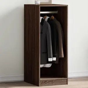 Wardrobe Brown Oak 48x41x102 cm Engineered Wood