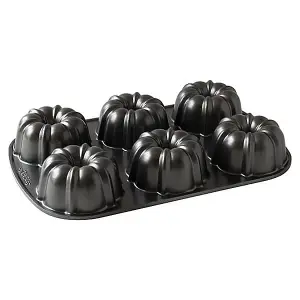 Nordic Ware Graphite Classic Bundtlette Cake Pan