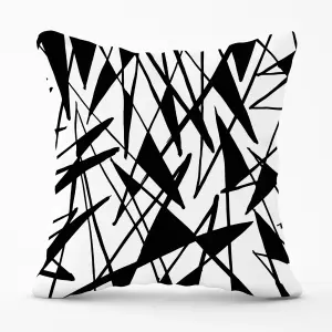 Brush Abstract Pattern Cushions 60cm x 60cm