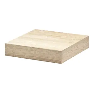 Shelf Depot Oak Floating Shelf (L)250mm (D)250mm