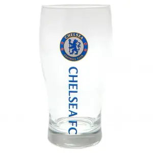 Chelsea FC Tulip Pint Gl Clear (One Size)