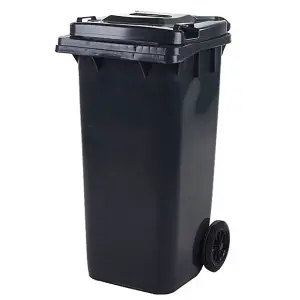 TUFF 120 Litre Wheeled Bin - Dark Grey