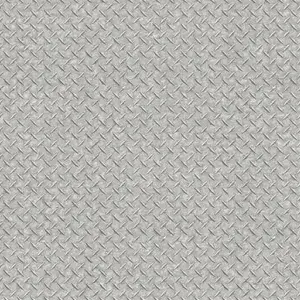 Galerie Nostalgie Silver Grey Diamond Plate Smooth Wallpaper