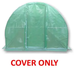 8m x 3m (27' x 10' approx) Pro+ Green Polytunnel Replacement Cover