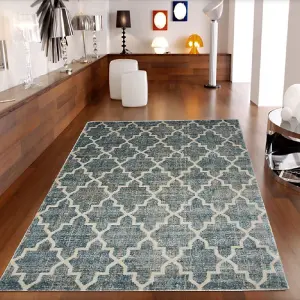 Blue Shield Modern Rug - Jersey