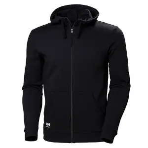 Helly Hansen Workwear Manchester Zip Hoodie (Black)  (X Small)