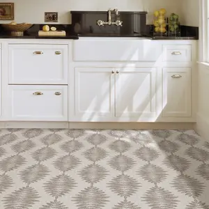 Floorpops Foliage Neutral Peel and Stick Floor Tiles FP3298