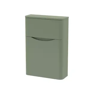 Floor Standing WC Unit  , 550mm - Satin Green