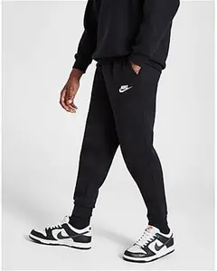 Nike Club Fleece Joggers Junior - Black - Size 13-15Y -