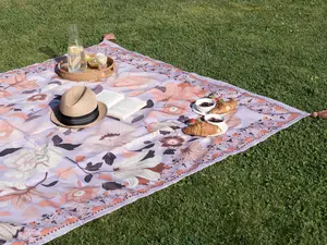 Picnic Blanket TUFKI 150 x 200 cm Purple