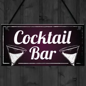 Red Ocean Cocktail Bar Decorations Neon Effect Home Bar Pub Club Man Cave Garden Sign Friendship Gift