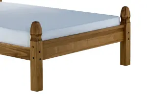 Birlea Mexican Low End Double Bed Pine Corona