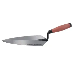 11" Brick Laying Trowel with Rubber Handle Grip / Comfort Cement